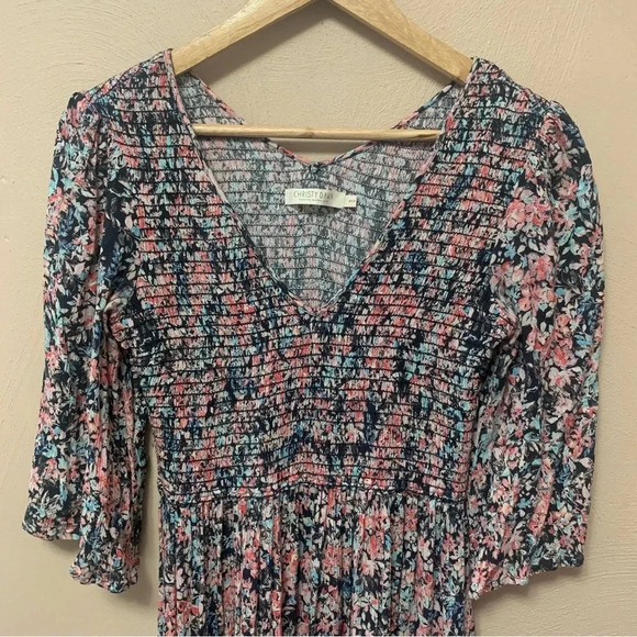 Christy Dawn The Basil Dress Aquarelle Size XS/S - Picture 5 of 11